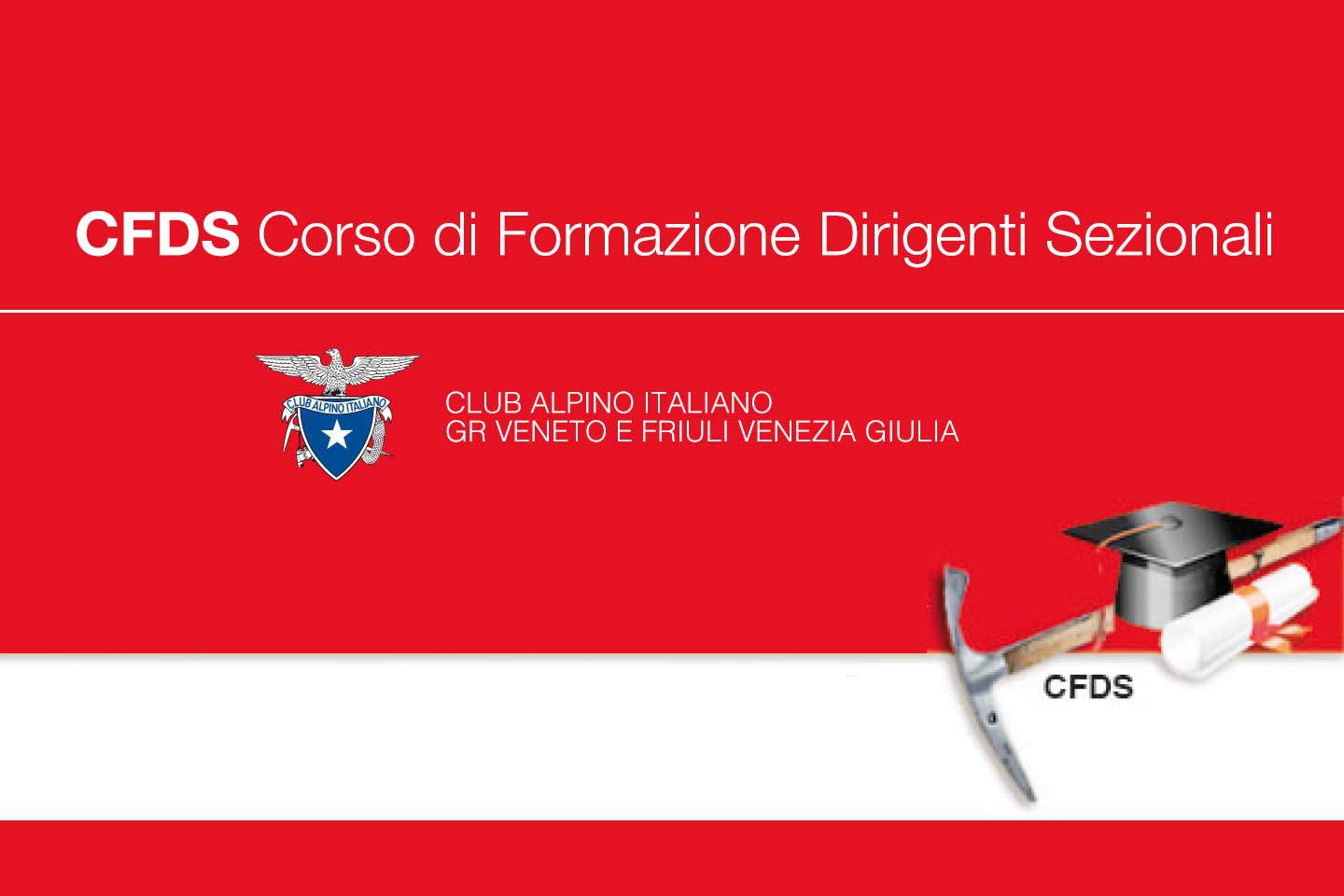 CORSI DI FORMAZIONE DIRIGENTI CAI